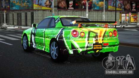 Nissan Skyline R34 Bassty S1 para GTA 4