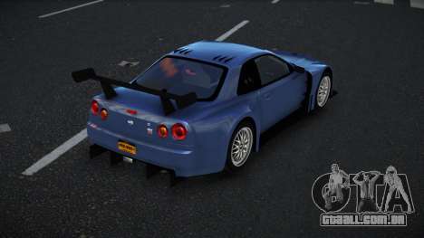 Nissan Skyline R34 GT-R Morley para GTA 4