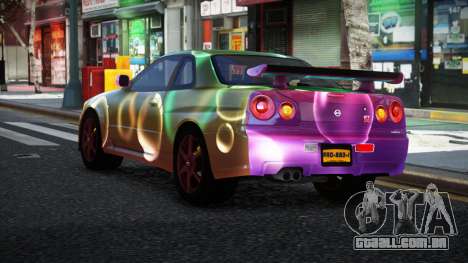Nissan Skyline R34 Nolia S2 para GTA 4