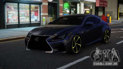 Lexus RC F Yapvaza para GTA 4