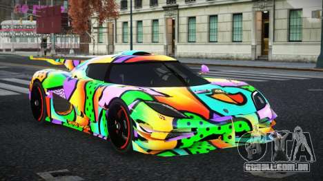 Koenigsegg Agera Nisanor S4 para GTA 4