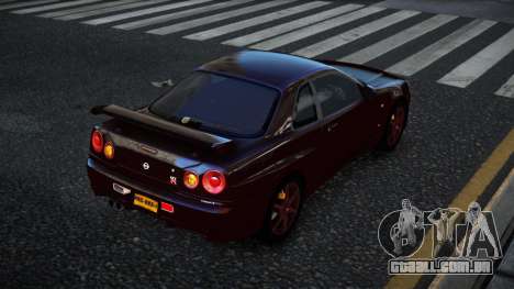 Nissan Skyline R34 Nolia para GTA 4