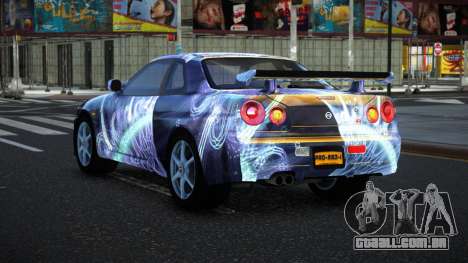 Nissan Skyline R34 Bassty S3 para GTA 4