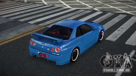 Nissan Skyline R34 Ozib para GTA 4