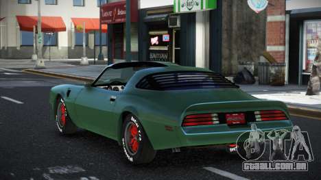 Pontiac Trans AM Zagowirem para GTA 4
