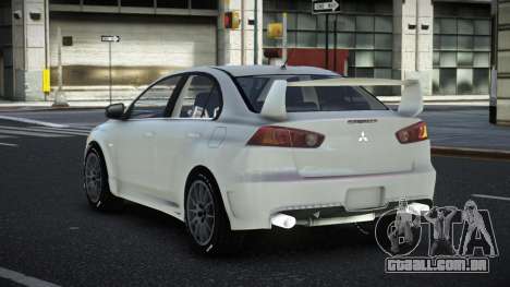 Mitsubishi Lancer Evolution X Bupvemo para GTA 4