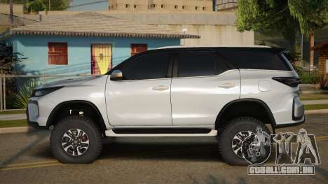 2022 Toyota Fortuner Legender Full interior para GTA San Andreas