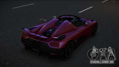 Koenigsegg Agera Exader para GTA 4