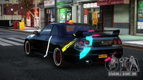 Nissan Skyline R33 Joroca S14 para GTA 4
