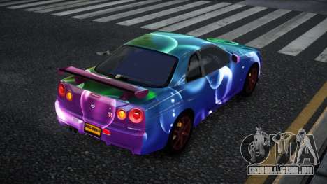 Nissan Skyline R34 Nolia S2 para GTA 4