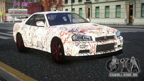 Nissan Skyline R34 Nolia S1 para GTA 4