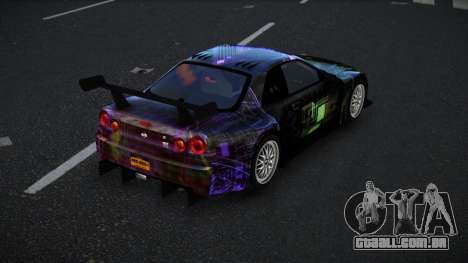 Nissan Skyline R34 GT-R Morley S3 para GTA 4