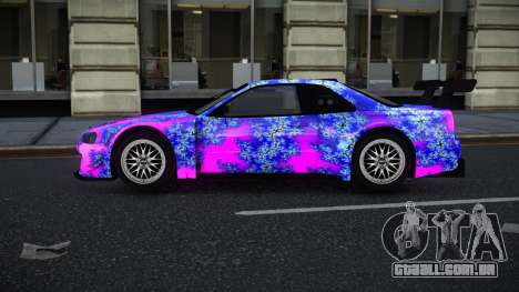 Nissan Skyline R34 GT-R Morley S2 para GTA 4
