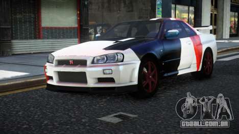 Nissan Skyline R34 Nolia S9 para GTA 4