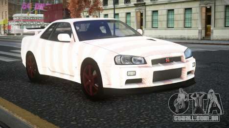 Nissan Skyline R34 Nolia S13 para GTA 4