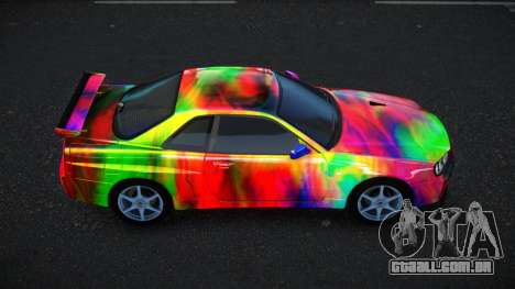 Nissan Skyline R34 Bassty S14 para GTA 4