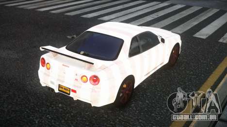 Nissan Skyline R34 Nolia S13 para GTA 4