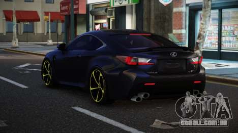 Lexus RC F Yapvaza para GTA 4