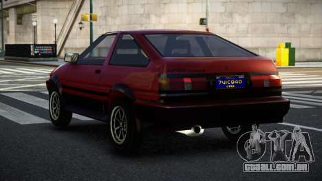 Toyota AE86 Pimumok para GTA 4