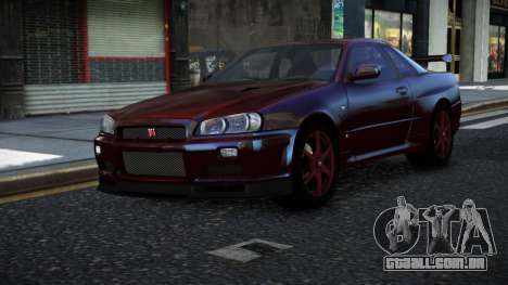 Nissan Skyline R34 Nolia para GTA 4