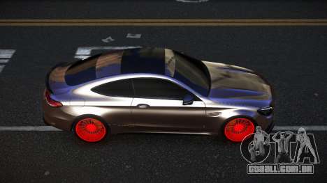 Mercedes-Benz C63S AMG Qoyihi para GTA 4