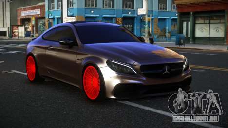 Mercedes-Benz C63S AMG Qoyihi para GTA 4