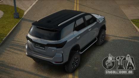 2022 Toyota Fortuner Legender Full interior para GTA San Andreas