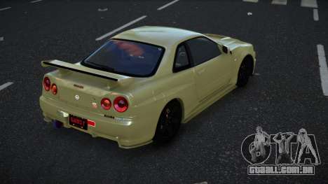 Nissan Skyline R34 Hijaye para GTA 4