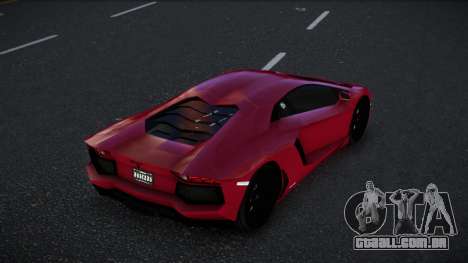 Lamborghini Aventador Juqur para GTA 4