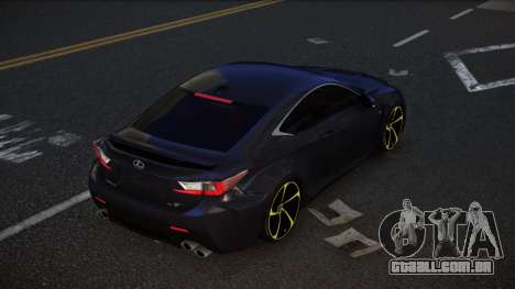 Lexus RC F Yapvaza para GTA 4