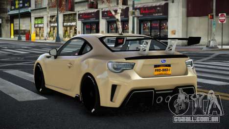 Subaru BRZ Data para GTA 4