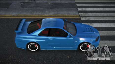 Nissan Skyline R34 Ozib para GTA 4