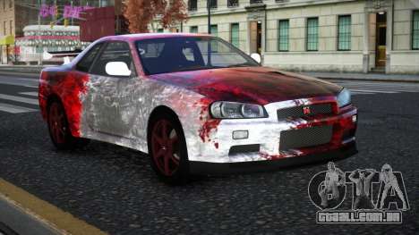 Nissan Skyline R34 Nolia S10 para GTA 4