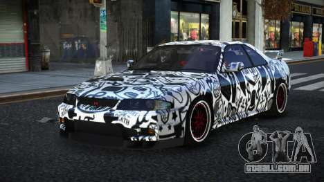 Nissan Skyline R33 Joroca S13 para GTA 4