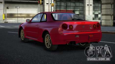 Nissan Skyline R34 Japnuner para GTA 4