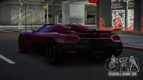 Koenigsegg Agera Exader para GTA 4