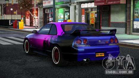 Nissan Skyline R33 Joroca S5 para GTA 4