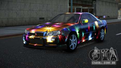 Nissan Skyline R34 Bassty S2 para GTA 4