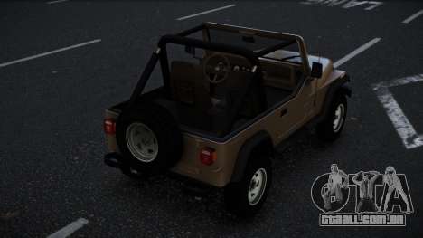 Jeep Wrangler Rargi para GTA 4