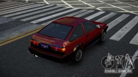 Toyota AE86 Pimumok para GTA 4