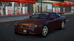 Nissan Skyline R34 Aheg para GTA 4
