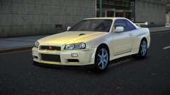 Nissan Skyline R34 Bassty para GTA 4
