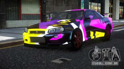 Nissan Skyline R34 Nolia S3 para GTA 4