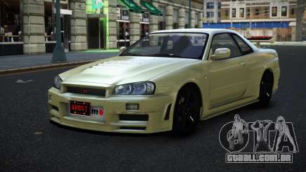 Nissan Skyline R34 Hijaye para GTA 4