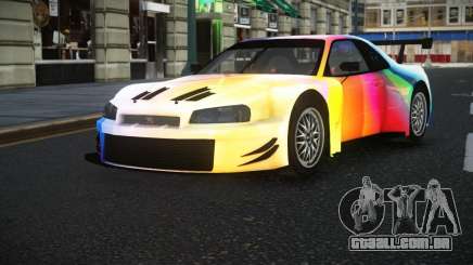 Nissan Skyline R34 GT-R Morley S12 para GTA 4