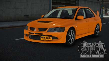 Mitsubishi Lancer Evolution VIII Howuqugaf para GTA 4