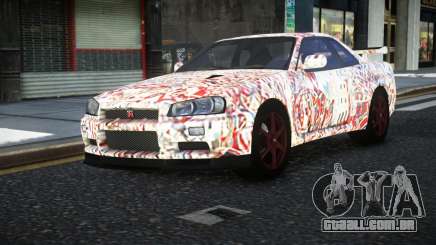 Nissan Skyline R34 Nolia S1 para GTA 4