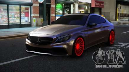 Mercedes-Benz C63S AMG Qoyihi para GTA 4
