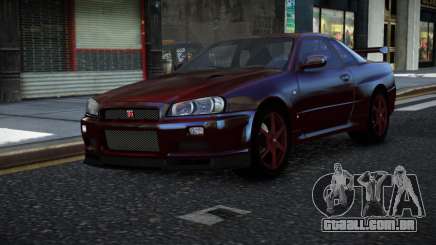 Nissan Skyline R34 Nolia para GTA 4