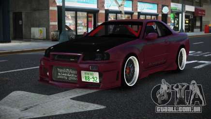 Nissan Skyline R33 Kivojile para GTA 4